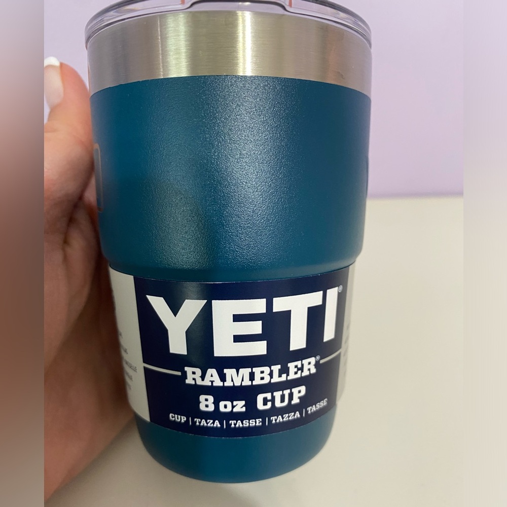 NWT Yeti Rambler 236 ML (8oz) Stackable Cup with Magslider Lid, Agave